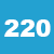 220 