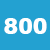 800 