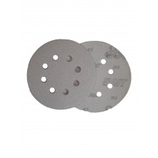 Disc Velcro 125 mm, 8 Gauri SAITAC D-VEL 4S cu Lubrifiant A220